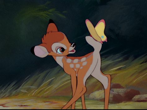 Disney Baby Names, Bambi 1942, Old Disney Movies, Disney Movie Scenes, Bambi Art, Bambi Disney, Walt Disney Animation Studios, Disney Music, Old Disney