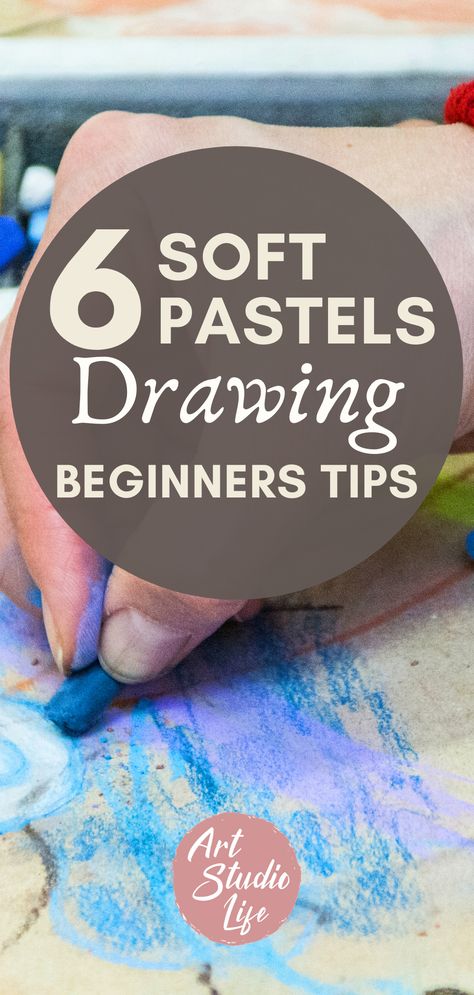 These are awesome drawing tips for us soft pastels drawing beginners!! I love how it shows specific drawing techniques to use in soft pastel art for whatever I might be drawing - very useful pastel drawing tutorial! Beginner Pastel Art How To Draw, Pastel Landscapes Easy, Tips For Oil Pastels, Pastel Art Inspiration, Pastel Beginner Art, Soft Pastel Chalk Art, Beginner Pastel Drawings, Drawing With Soft Pastels Easy, Charcoal Pastel Art