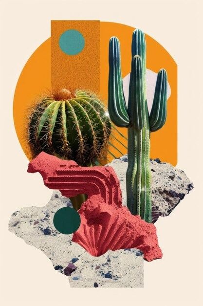 Mexican collage elements vectors, photos and PSD files | Free download Mexican Art Aesthetic, Mexican Elements, Mexican Collage, Vintage Mexican Aesthetic, Modern Mexican Graphic Design, Cactus Collage Art, Mexican Representation, Cactus Editorial, Cactus Cartoon