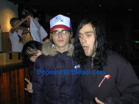 Bert And Gerard, Bert Mccracken Gerard Way, Gerard Way Tumblr, Bert Mccracken, Gerard And Frank, I Love Mcr, Pete Wentz, Mikey Way, The Used