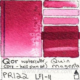 Qor Watercolor Review Color Chart Swatch Cards and Lightfast Testing | Kimberly Crick Watercolor Swatches, Artist Reference, Watercolor Branding, Brand Palette, Technical Pen, Red Pigment, Black Pigment, Arches Paper, Gum Arabic