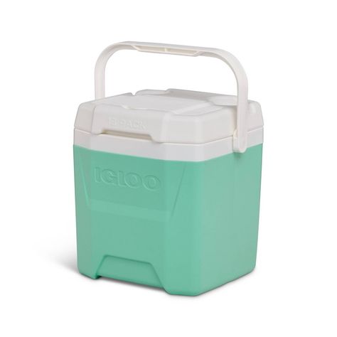 Igloo Quantum 12qt Hybrid Cooler - Mint Drinks And Food, Small Cooler, Igloo Cooler, Ice Chest, Beach Park, Desk Fan, Beach Bags, Storage Compartments, Milk Jug