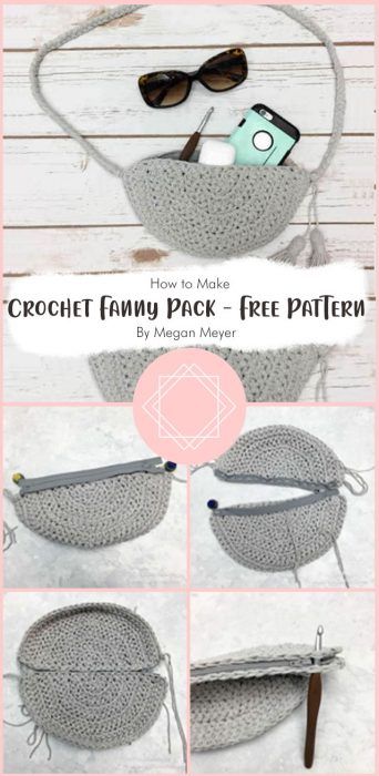 4 Best Belt Pouch Bag Free Crochet Pattern Ideas - Carolinamontoni.com Crochet Easy Bag Free Pattern, Crochet Waist Bag Free Pattern, Easy Crochet Crossbody Bag Pattern Free, Crochet Bum Bag Free Pattern, Bum Bag Pattern Free, Crochet Sling Bag Free Pattern, Crochet Fanny Pack Free Pattern, Crochet Fanny Pack Pattern, Fanny Pack Pattern Free