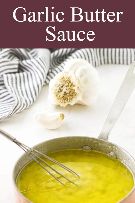 This Garlic Butter Sauce is better than Papa John’s dipping sauce, and it is lightning fast to whip up. It is so simple to make, and it is good on everything. Garlic Butter Dipping Sauce, Butter Garlic Sauce, Butter Dipping Sauce, Sauteed Scallops, Shrimp Dipping Sauce, Papa John, Shrimp Sauce, Garlic Chives, Condiment Recipes