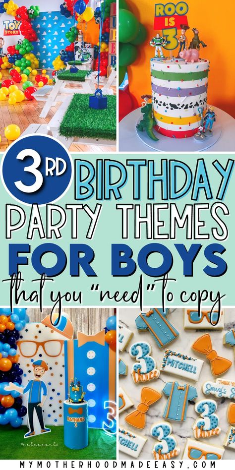 3rd birthday party themes for Boys Creative 2nd Birthday Themes, Two Bday Theme, Too Cool Birthday Theme Boy, 2nd Birthday Water Theme, Summer Two Year Old Birthday, Officially Two Birthday Party, Kids 2nd Birthday Party Ideas, Two Themes Birthday Party, Cute Two Year Old Birthday Themes