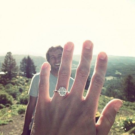 Engagement Announcement, A Man, Ring, Instagram