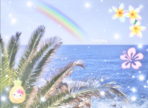 Key West Summer, Keywest Kitten, Tropical Core, Coconut Dream, Barbie Summer, Nostalgia Aesthetic, 2000s Nostalgia, Summer Backgrounds, Y2k Summer