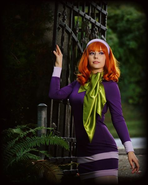 Any fun Vancouver Halloween events happening this year? I'm so out of the loop. 🫣 💚💜💚💜 🔦Character: Daphne Blake 🐾Fandom: Scooby-Doo 📸Photographer: @vancouverlightshaper/@cosplay.shooter 💄Cosplayer & photo editor: @queenamydalacosplay #jeepers #DaphneBlake #DaphneCosplay #cosplayersofinstagram #DaphneScoobyDoo #ScoobyDoo #scoobydoocosplay #Daphne #CartoonCosplay #retrocosplay Goth Daphne Scooby Doo, Daphne Blake Costumes, Daphne Scooby Doo, Video Game Icons, Top Cosplay, Diy Cosplay, Cartoon Cosplay, Glam Dress, Halloween Events