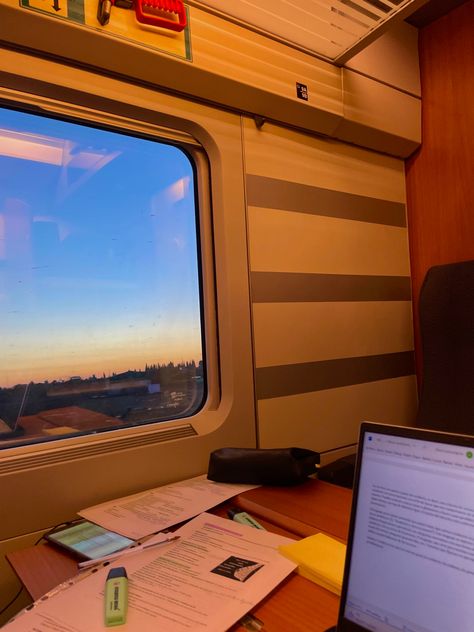 #study #university #school #train #work #studying Studying On A Train Aesthetic, Train Study Aesthetic, Train Commute Aesthetic, Commuter Student Aesthetic, Study University Aesthetic, Commuting Aesthetic, Commute Aesthetic, Train Commute, Student Car