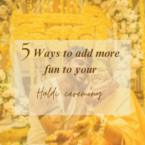 Make your Haldi ceremony memorable, filled with joy and fun.💛 At AfterlifeEventsandEntertainment, we're passionate about creating unforgettable wedding designs. We work with you to bring your vision to life, creating a celebration that's uniquely yours. [Wedding planning, celebrating love, joyful wedding, traditional, festive fun, haldi ceremony, haldi carnival] #haldiceremony #haldidecor #EventPlanning #weddingplanning #weddinginspiration #weddingideas #haldicarnival #eventplanner #eventdecor Haldi Fun Ideas, Haldi Ceremony Activities, Haldi Carnival, Joyful Wedding, Haldi Ceremony, Event Planner, Event Decor, Wedding Designs, Event Planning