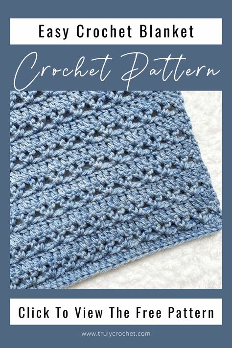 Easy Crochet Blanket Pattern, Chunky Crochet Blanket Pattern, Kid Blanket, Crocheted Afghans, Crochet Throw Pattern, Chunky Crochet Blanket, Crochet Blanket Pattern Easy, Crochet Stitches For Blankets, Modern Crochet Patterns