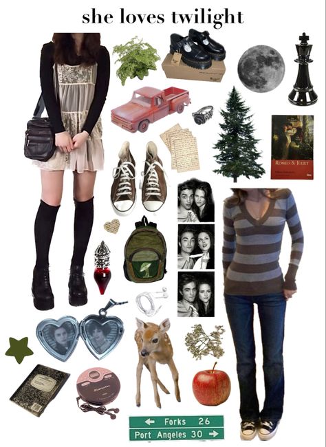 Twilight Aesthetic Fashion, Alice Cullen Style Outfits, Esme Cullen Outfits, Twilight Stuff To Buy, Alice Cullen Outfits Aesthetic, Twilight Clothes Aesthetic, Twilight Aesthetic Clothes, Twilight Mood Board, Twighlight Aesthetic Outfits