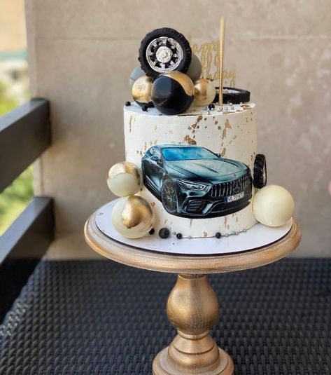 Mechanic Cake, Happy Bday Cake, Easter Desserts Cake, Mario Birthday Cake, Cars Theme Cake, Modern Birthday Cakes, Cars Birthday Cake, Birthday Cake For Husband, Cake For Husband