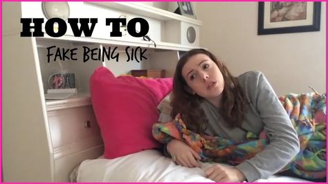 Wondering how to fake being sick? The top 5 tips on how to gain a free day from school or avoid that nasty exam you have… How To Fake Sick, Fake Being Sick, Fake Sick, How To Gain, Life Hacks For School, Free Day, School Hacks, Bean Bag Chair, Life Hacks