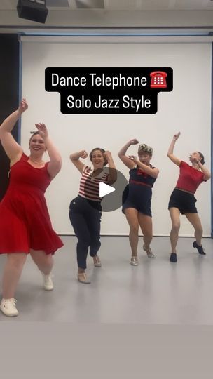 14K views · 1.7K reactions | Dance Telephone ☎️ - Solo Jazz Style

This week we tried out a Dance Telephone to some classic Solo Jazz moves which are jazz steps dating from 1920s,30s and 40s. 

Dance Telephone is similar to ‘Whispers’ but in dance format where you have to remember each moves and then turn into a short routine at the end. 

We developed the following combination:

Box Step
Rocks
Boogie Drops
Eagle Slide

Which is your favourite step in the sequence?

#charlestondance #dancing #dance #dancer #love #dancers #fun #instadance #dancelife #instagood #charlestondancing #dancing #dancebenefits #solojazz #vintagestyle #flappers #vintagedancers #dancetelephone | MyCharleston | Preservation Hall Jazz Band · Bourbon Street Parade Jazz Moves, Preservation Hall Jazz Band, Charleston Dance, Preservation Hall, Jazz Style, Bourbon Street, Jazz Band, Dance Life, Tap