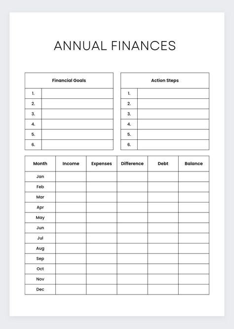 Annual Finance Planner,Annual Finance Tracker,Financial Planner,Yearly Budget,Annual Expense Plan... plannerdownload #cuteplannerideas📊 Expense Planner, Bills Tracker, Yearly Budget, Budget Planner Free, Weekly Budget Planner, Annual Planner, Money Saving Techniques, Life Binder, Bill Tracker