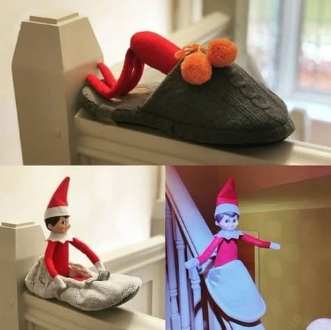 Plus de 100 idées de bêtise de lutin farceur - Journal de Maman Awesome Elf On The Shelf Ideas, Elf On The Shelf Ideas, Elf On The Shelf, Elf, Pendant