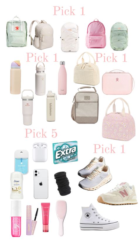 School Necessities, Backpack Essentials, Lunch Kit, Bagpack, Mini Backpack, Future Baby, Baby Room, Favorite Color, Have Fun