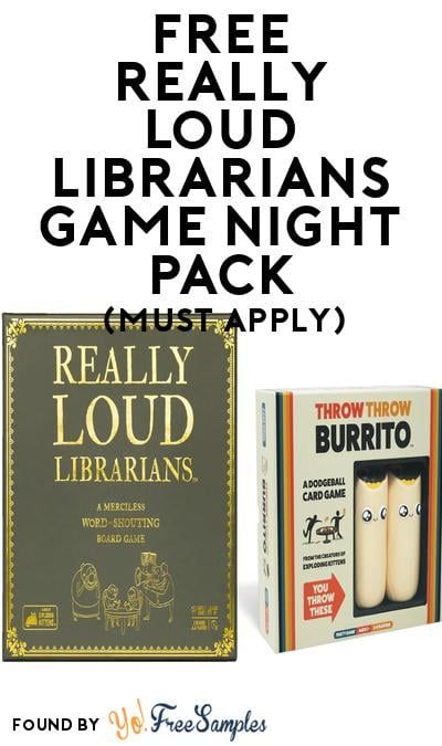 FREE Really Loud Librarians Game Night Pack (Must Apply To Host Tryazon Party) https://yofreesamples.com/entertainment-freebies/games/free-really-loud-librarians-game-night-pack-must-apply-to-host-tryazon-party/ Bingo For Books Family Night, Party Pack, Party Kit, Host A Party, Free Games, Free Stuff, Party Packs, Game Night, Librarian