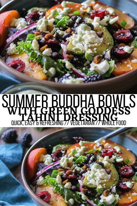 Buddha Bowls Recipe, Vegan Buddha Bowl, Vegetarian Meal Plan, Clean Eating Recipes For Dinner, Buddha Bowls, Healthy Bowls, Veggie Bowl, Tahini Dressing, Buddha Bowl