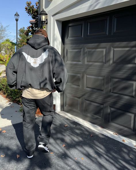 Yeezy Gap Engineered by Balenciaga Dove Hoodie 'Black' #ootd #outfitinspo #outfits #outfitideas#mensclothing #menswear #dunk #gap #balenciaga #yeezy #cargo Gap X Yeezy Hoodie, Yeezy Gap Dove Hoodie, Ovo Hoodie Outfit, Yzy Gap Hoodie Fit, Yeezy Dove Hoodie, Yeezy Balenciaga Gap, Yeezy Gap Balenciaga Outfit, Yeezy Hoodie Outfit, Yeezy Gap Balenciaga Hoodie