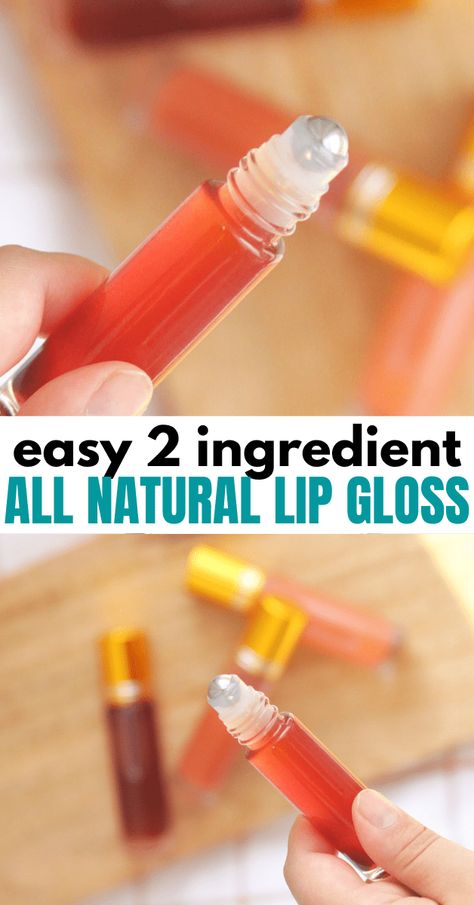 Lip Gloss Recipe, Diy Lip Balm Recipes, Homemade Makeup, Natural Lip Gloss, Lip Balm Recipes, Diy Lip Gloss, Homemade Lip Balm, Diy Skin Care Recipes, Diy Lip Balm