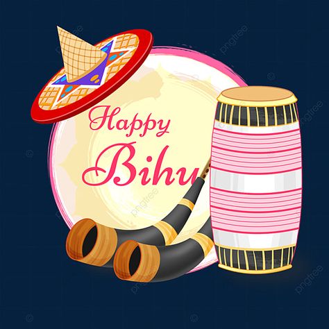 Bihu Festival Poster, Bohag Bihu, Bihu Festival, India Pattern, Birthday Banner Background, Balloon Cartoon, M Wallpaper, Blue Banner, Makar Sankranti