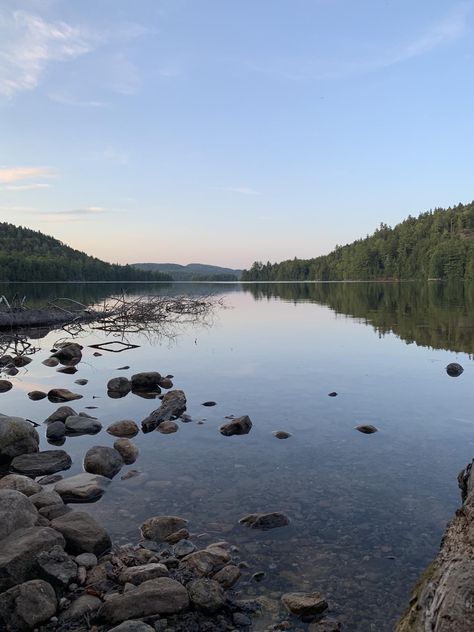 Calm summer evening in Quebec Canada Canada Camping, Calm Summer, Missouri Camping, Arizona Camping, Isle Royale National Park, John Muir Trail, Best Camping Gear, Camping Locations, Pacific Crest Trail