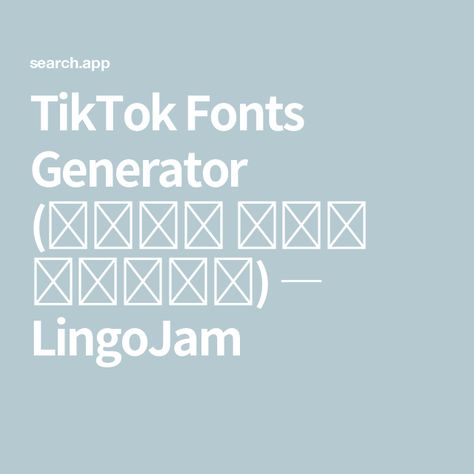 TikTok Fonts Generator (𝓬𝓸𝓹𝔂 𝓪𝓷𝓭 𝓹𝓪𝓼𝓽𝓮) ― LingoJam Font Websites Copy And Paste, Copy And Paste Fonts, Name In Different Fonts, Top Free Fonts, Good Websites, Name Creator, Different Font Styles, Website Fonts, Trendy Fonts