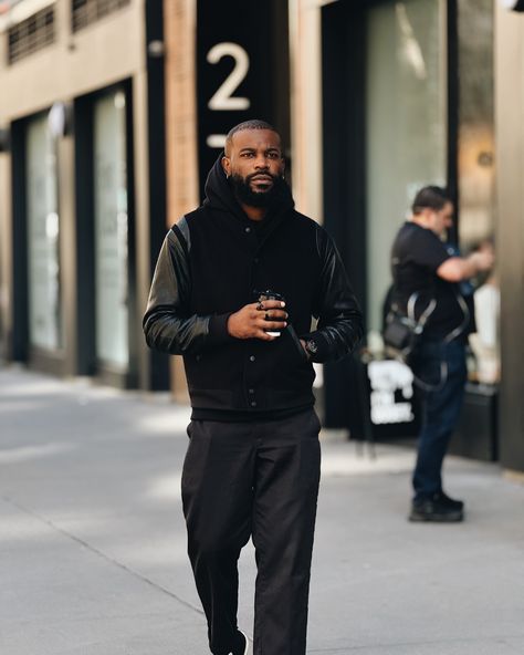 Varsities, some pieces are just foundational in men’s fashion. @novamen @fashionnova Black Monochromatic Outfit, All Black Outfits, Monochromatic Outfit, Black Outfits, All Black Outfit, Black Friday Sale, All Black, Fashion Nova, Black Friday