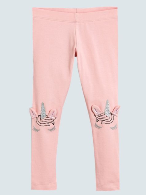 Girls The Silver Unicorn Legging Skin Leggings, Embroidered Leggings, Unicorn Leggings, Fulfillment Center, Play School, Worth The Wait, Stylish Outfit, School Parties, Girls Leggings