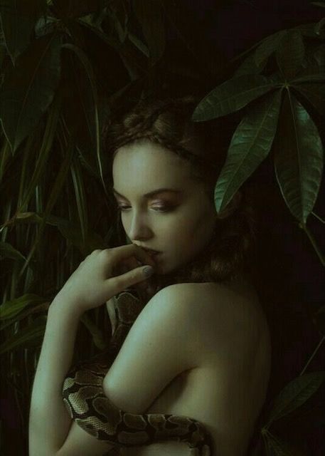 Marta Bevacqua, Snake Photos, Snake Girl, Midnight Garden, By Any Means Necessary, Dew Drops, Celebrity Tattoos, Garden Of Eden, Adam And Eve