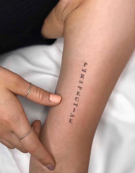 Small Birthday Tattoos For Women, Female Self Care, Self Care Tattoo Ideas, Beauty Products Organization, Self Care Tattoo, Unique Small Tattoos For Women, Perspective Tattoo, Perspective Tattoos, Products Organization