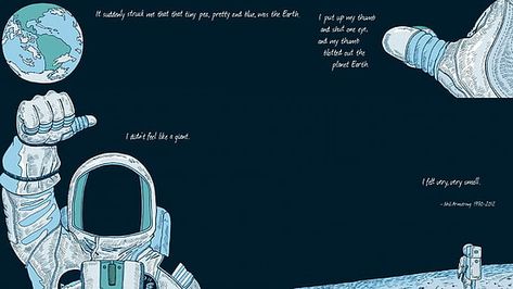 Astronaut illustration, quote, Neil Armstrong, Earth, space, space suit HD wallpaper Astronaut Illustration, Science Images, Laptop Wallpaper Desktop Wallpapers, Zero Wallpaper, Laptop Backgrounds, Space Illustration, Neil Armstrong, Edgy Wallpaper, Simple Wallpapers