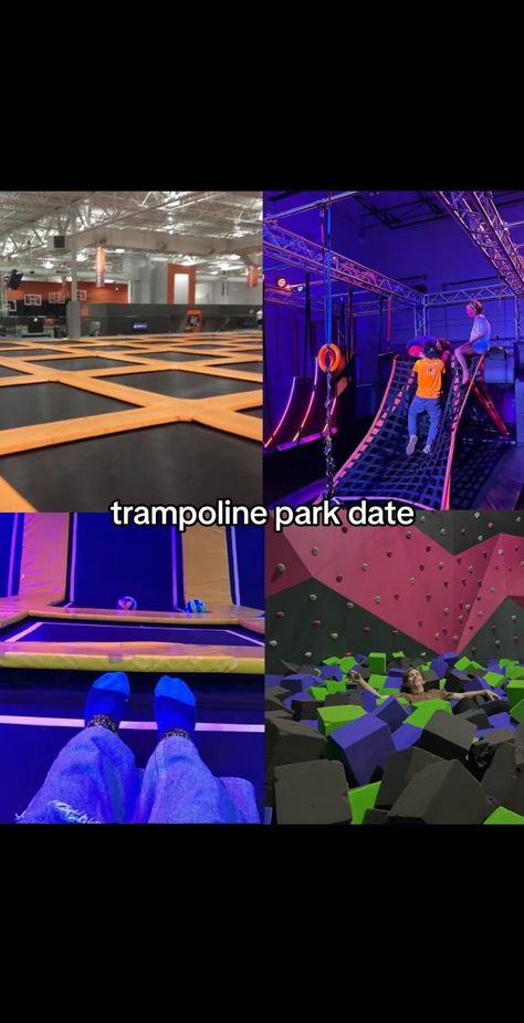 Trampoline Park Date, Alphabet Dating, Park Date, Dream Dates, Best Friend Activities, Date Idea, Couple Activities, Female Inspiration, Cute Date Ideas