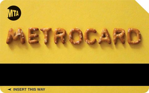 The Metrocard Project by Melanie Chernock, via Behance Metro Card, Peanut Butter Jelly Time, Typography Served, Forums Design, Beautiful Branding, School Of Visual Arts, Nyc Subway, Communication Design, Design Student