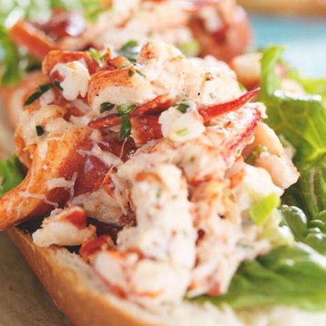 The Best Crayfish Recipes For Party Season | SheerLuxe Crayfish Recipes, Ready Salted Crisps, Crayfish Tails, Recipes For Party, Lobster Sandwich, Crunchy Taco Shells, Crab Rolls, Mini Sliders, Simple Snacks