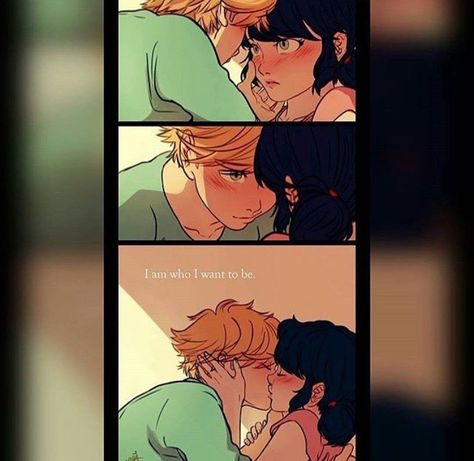 With You 3/3 Anime Miraculous Ladybug, Photo Manga, Miraculous Ladybug Kiss, Adrian And Marinette, Bd Art, Ladybug And Cat Noir, Catty Noir, Cinderella Story, A Cinderella Story