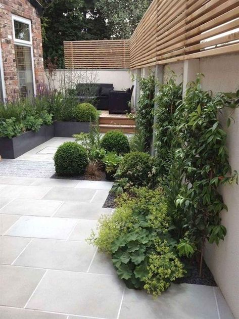 Deco Spa, Small Courtyard Gardens, Courtyard Gardens Design, Garden Privacy, Low Maintenance Landscaping, Garden Design Plans, Garden Types, Garden Design Ideas, Low Maintenance Garden