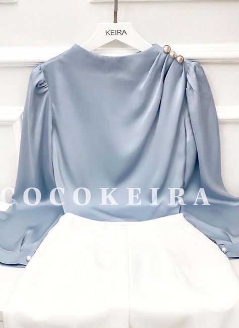 Soiree Outfit, Outfit Modest, Hijab Fashion Summer, Blouse Casual Fashion, Mode Turban, Women Blouses Fashion, Fashion Top Outfits, Women Dresses Classy, Hijabi Outfits Casual