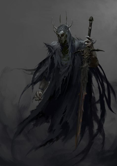 Monsters Rpg, Undead Warrior, Creature Artwork, 다크 판타지, Knight Art, Monster Concept Art, Dungeons And Dragons Characters, Fantasy Monster, Fantasy Creatures Art