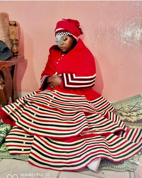 XHOSA WEDDING DESIGNS CHARMING WOMEN Xhosa Bride, Xhosa Traditional Dresses, Xhosa Traditional Attire, Xhosa Attire, South African Traditional Dresses, Traditional Attires, African Traditional Wear, Cape Wedding Dress, Traditional African Clothing