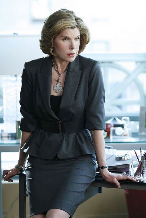 Photos: The Top 10 Best-Dressed TV Characters Diane Lockhart, Christine Baranski, The Good Wife, Power Dressing, Good Wife, Professional Women, Big Fashion, Professional Outfits, Business Attire