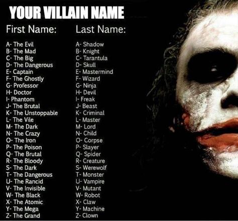 Evil Master Evil Character Names, Evil Character, Evil Characters, Villain Names, Dark Wizard, Dark Creatures, I Am Batman, Funny Names, Im Batman