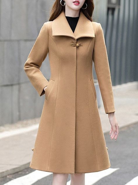 Fall Jackets Outfit, Winter Jacket Outfits, Ladies Coat Design, Womens Dress Coats, Slim Fit Coat, Ladies Blazer, Coat Women Fashion, Woman Suit Fashion, Blazer Designs