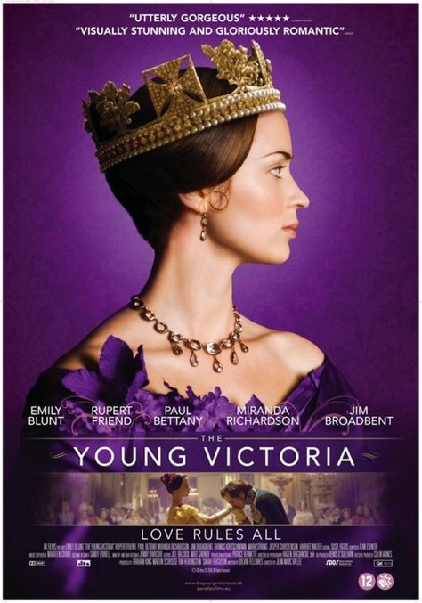 The Young Victoria (2009) Fierce! Victoria Movie, Miranda Richardson, Theater Posters, The Young Victoria, Rupert Friend, Little Dorrit, Paul Bettany, Historical Movies, Movies By Genre