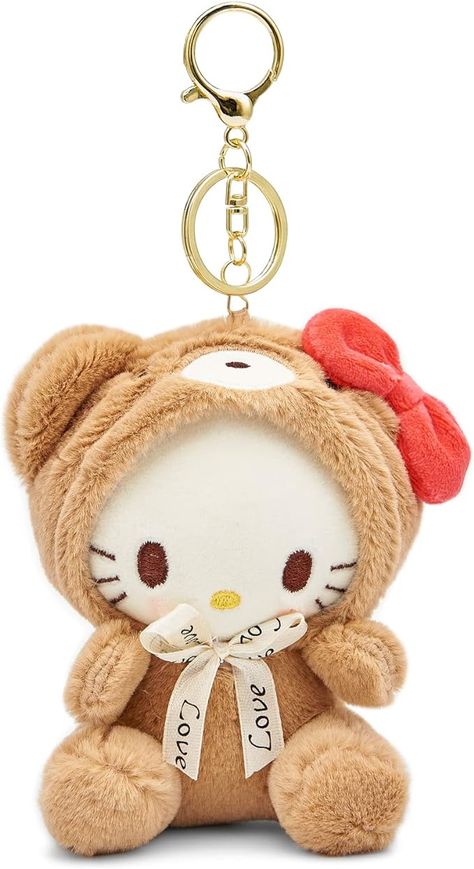 Amazon.com: Sicpfuj Cute Plush Keychain for Women Girls, 5" Lovely Keychain Decorative Accessories, Purse Bag Backpack Charm : Everything Else Sanrio Backpack, Hello Kitty Purse, Hello Kitty Keychain, Pom Pom Keychain, Bear Costume, Perfect Gift For Girlfriend, Hello Kitty Accessories, Backpack Keychains, Plush Keychain