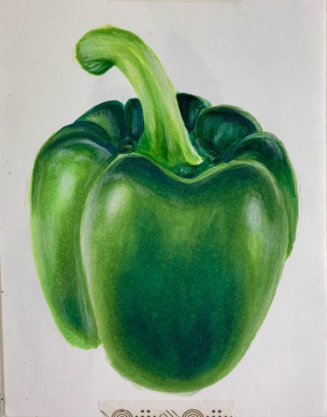 Simple Art Drawings, Art Drawing Ideas, Simple Drawing Ideas, Easy Tattoo, Sketch Simple, Poses Art, Vegetable Drawing, Fruit Art Drawings, Colored Pencil Art Projects