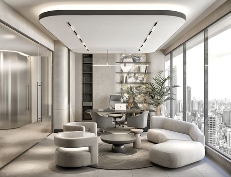 Ceo Office Design Luxury Modern, Ceo Office Design Luxury, Ceo Office Design, Ceo Office, Modern Home Offices, Hospital Interior, Corporate Interiors, Luxury Office, Cabin Interiors