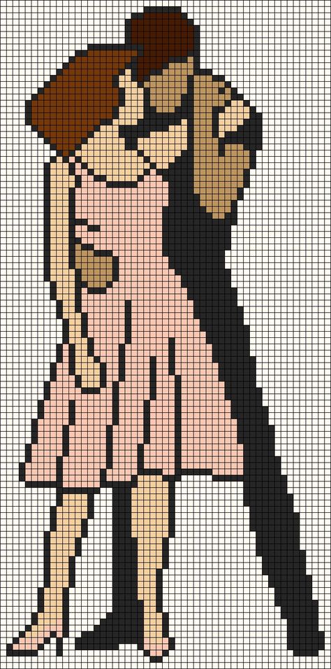 Dirty Dancing Movie, Cross Stitch Sampler Patterns, Santa Cross Stitch, Crochet Wall Art, Crochet Cat Pattern, Pixel Crochet, Tapestry Crochet Patterns, Disney Cross Stitch, Pixel Pattern